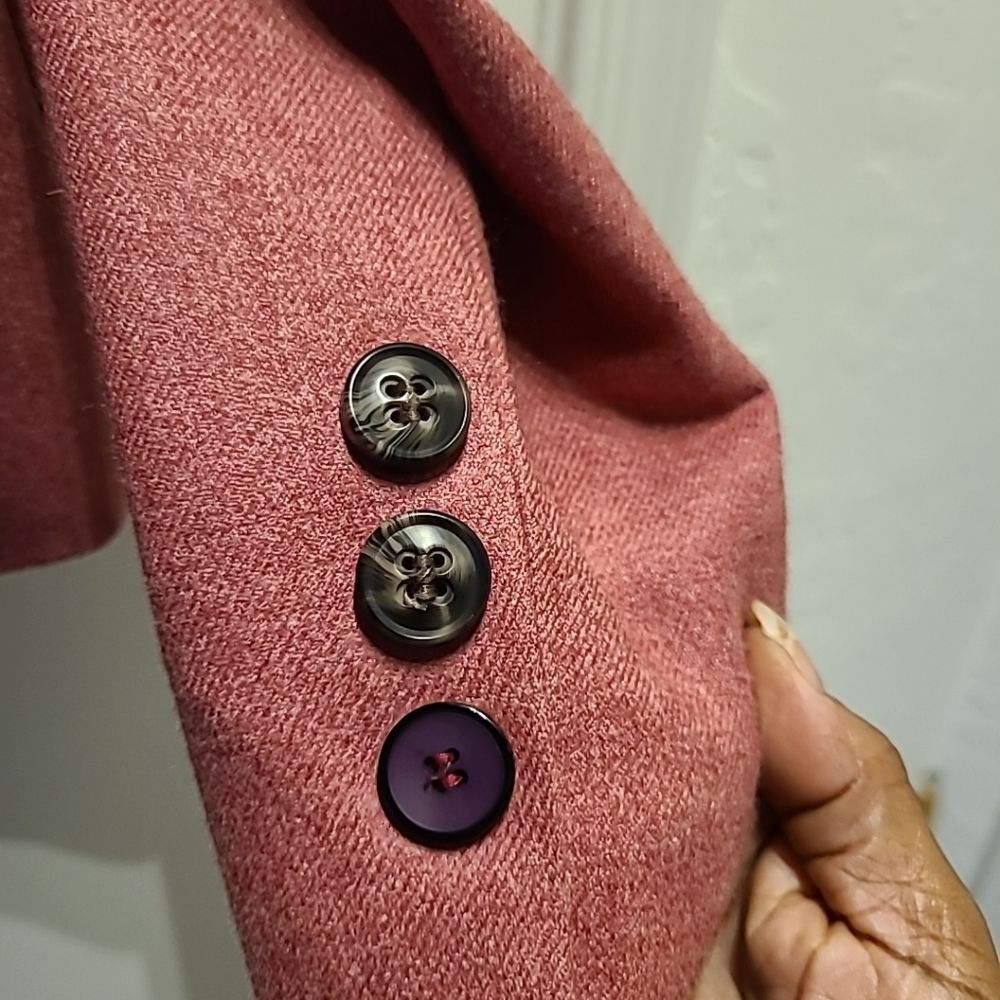 Faconnable Size 12 wool/cashmere Designer Jacket excellent condition - Picture 8 of 15